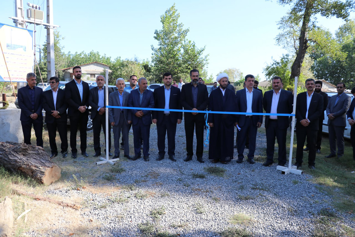 افتتاح پروژه برق رسانی پارک جنگلی اکو ایزدشهر در هفته دولت